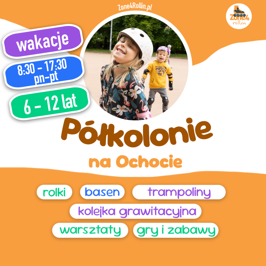 Sportowe półkolonie na rolkach w Warszawie 2026